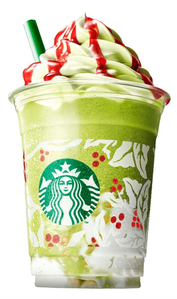 【スタバ新作ドリンク】クリスマスツリーをイメージしたピスタチオ＆ラズベリードリンク2種が登場！カロリーカスタマイズ値段 スタバに暮らす
