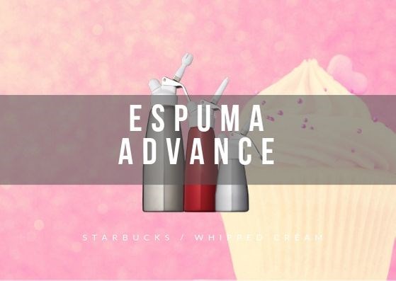 espuma-advance　スタバのホイップは「エスプーマ」を使って作ります。作り方や購入方法などを紹介