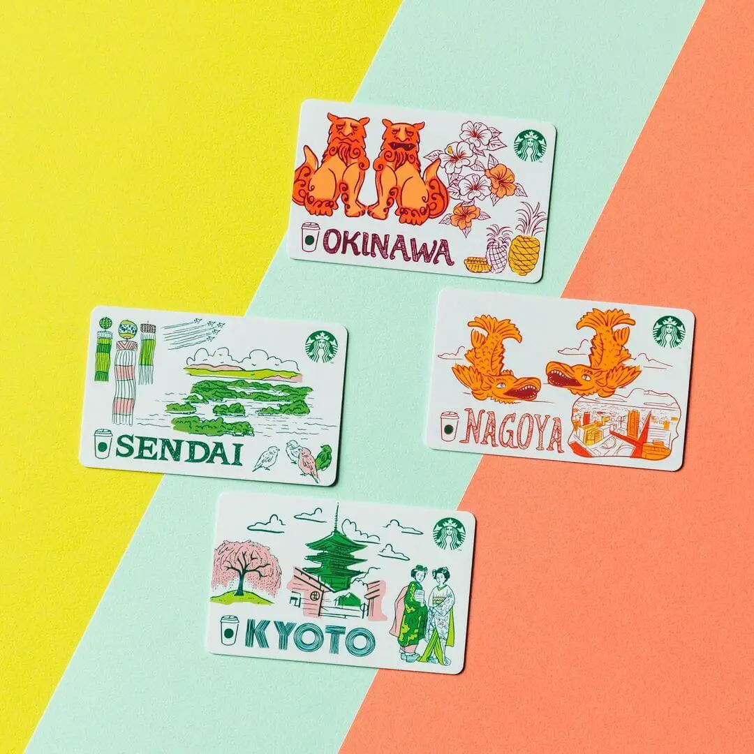 スタバのご当地スタバカード 都道府県ごと違うデザイン Been There Series と ジャパンジオグラフィーシリーズ を全部紹介 スタバ に暮らす