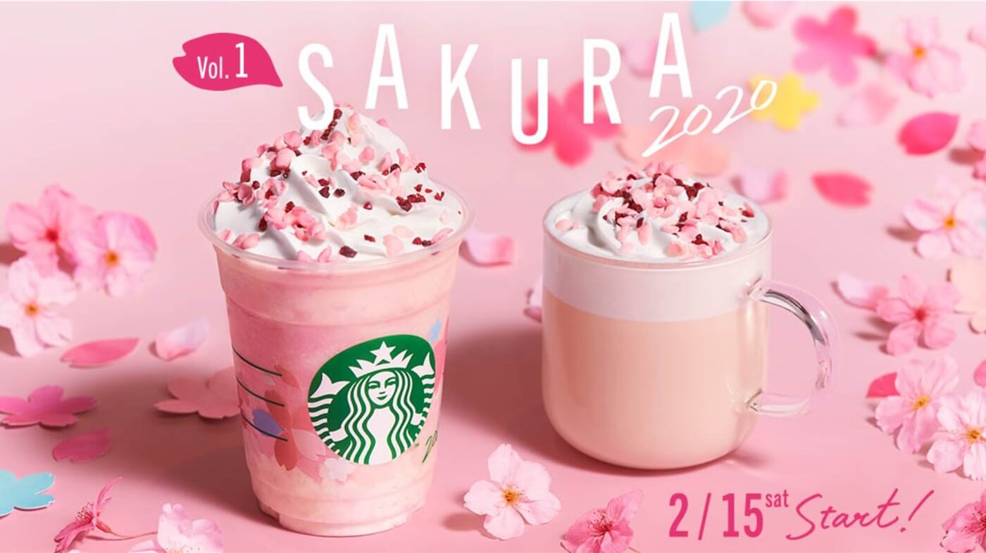 スタバ新作 さくらミルクプリンフラペチーノとラテが登場 カロリーも紹介 スタバに暮らす