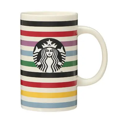 マグ kate spade ストライプ 355ml