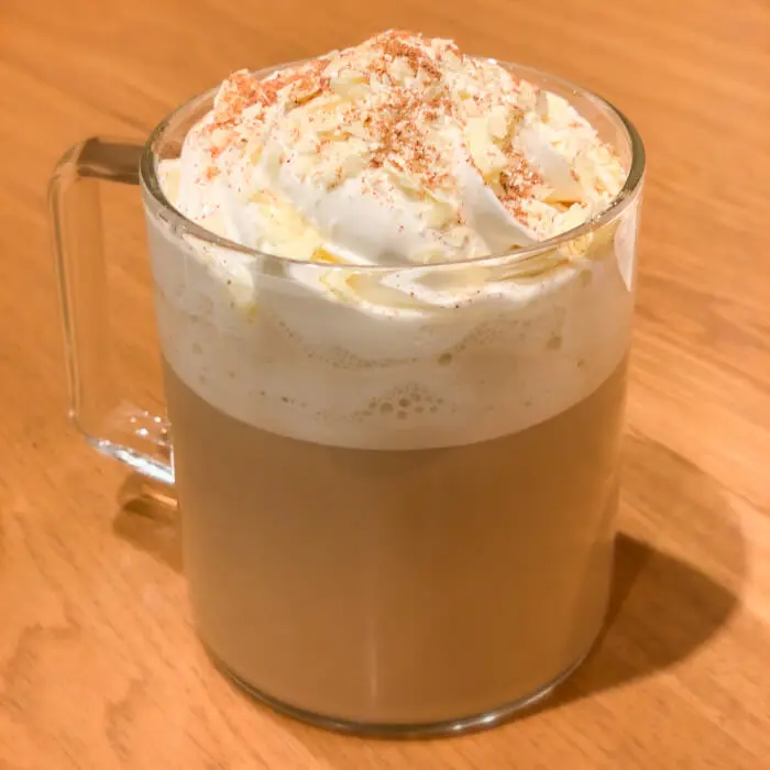 チャイ＆ホワイトチョコレートティーラテ