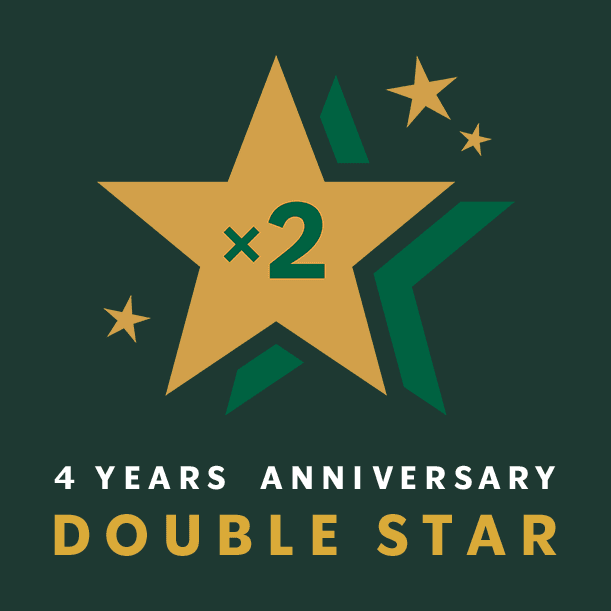 ～4 years Anniversary Double Star～