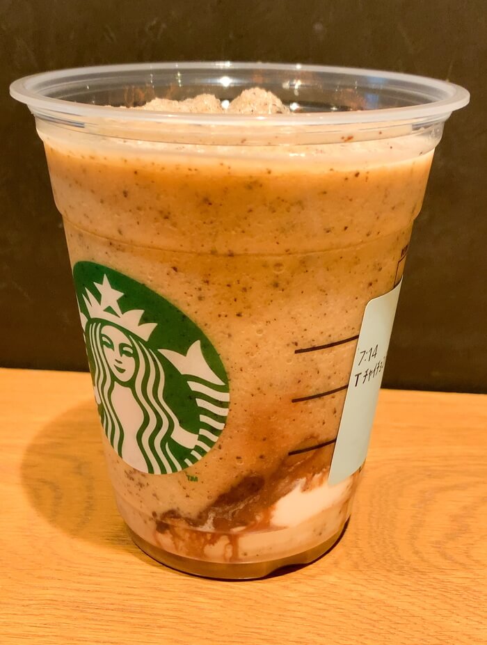 チャイチョコレートフラペチーノ