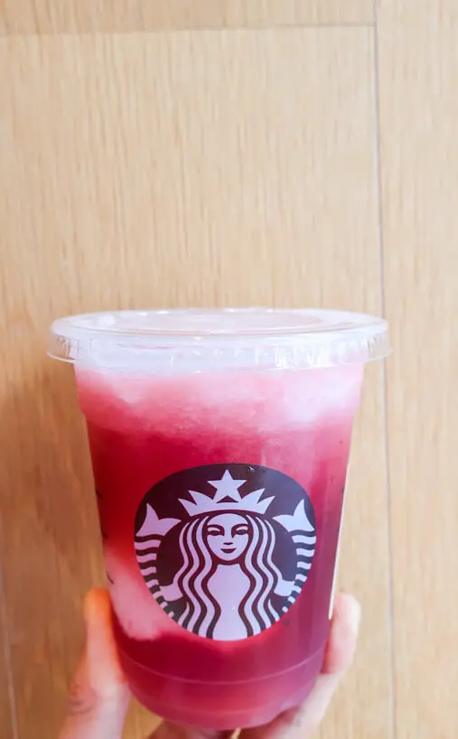 ピンクフローズンレモネード&パッションティー