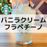 【スタバのバニラクリームフラペチーノ】おすすめカスタムからカロリー、値段まで