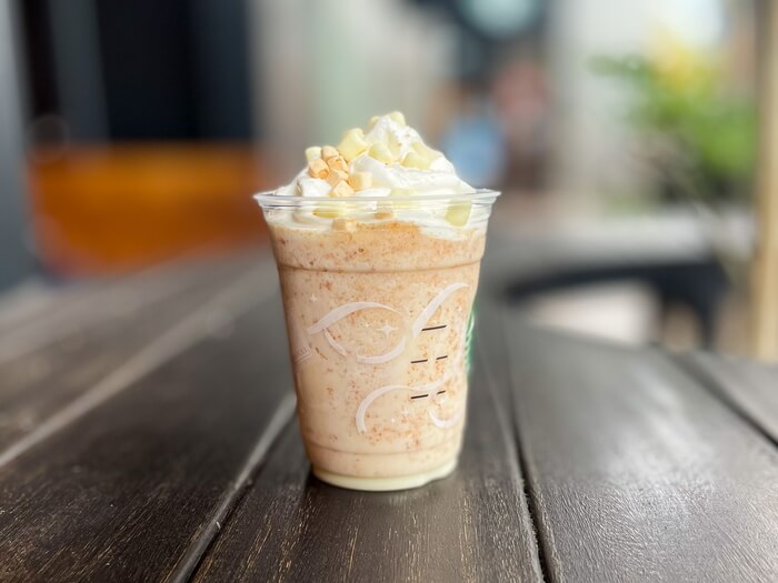 トーステッドホワイトチョコレートフラペチーノ