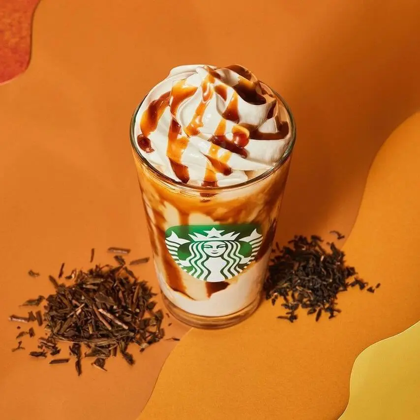 ほうじ茶 meets キャラメルクリームフラペチーノ2