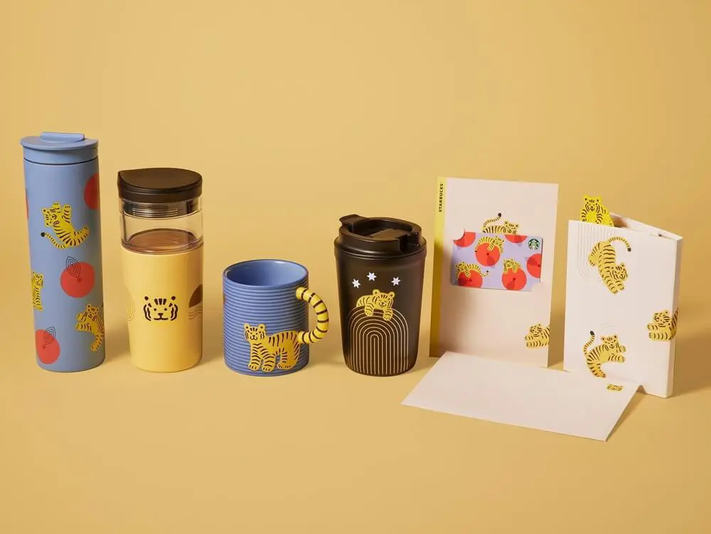スタバ新作グッズ】干支のトラ”Year Of Tiger”シリーズが新登場