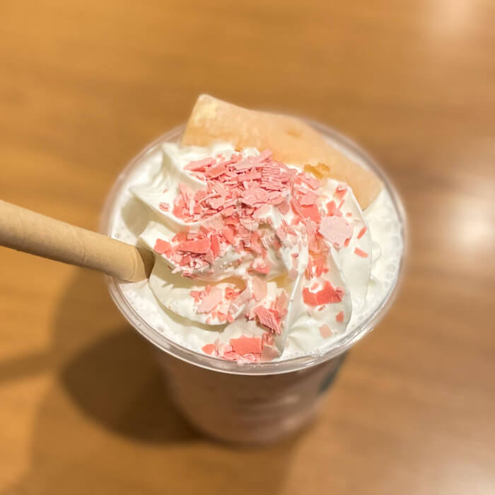 さくらストロベリー白玉フラペチーノレビュー