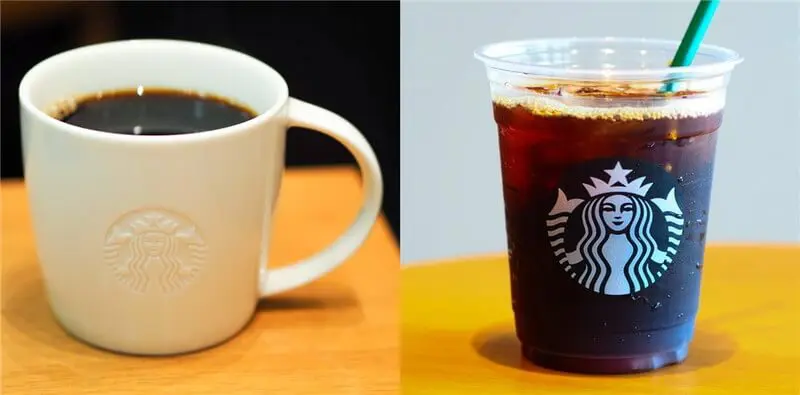 2杯目はホット、アイス好きなものを選べる