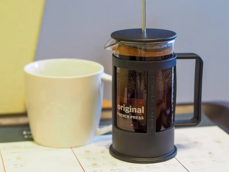 コーヒープレスの淹れ方