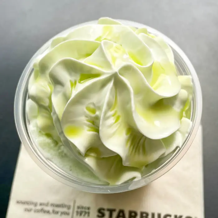 The メロン of メロン フラペチーノ