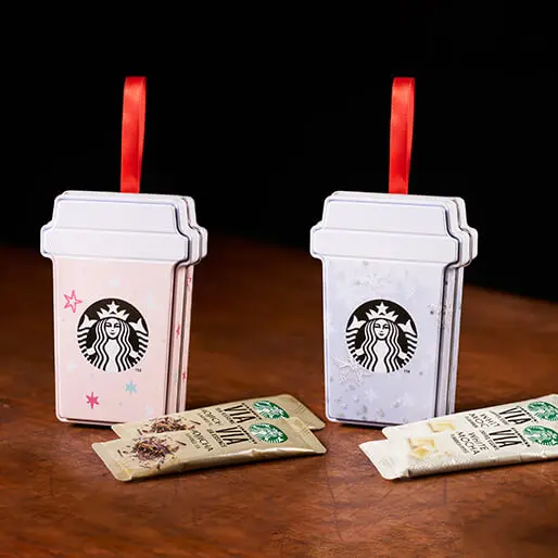 新品 スタバ ベアリスタキャップ ヴィア缶 スクープ オーナメント