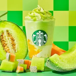 The メロン of メロン フラペチーノ
