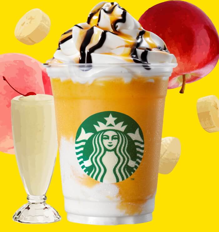 大阪めっちゃくだもんクリームフラペチーノ