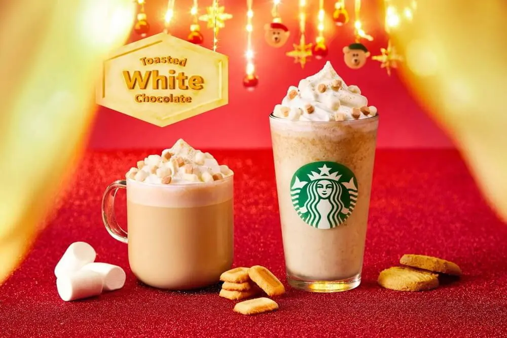 トーステッドホワイトチョコレートフラペチーノトーステッドホワイトチョコレートモカ