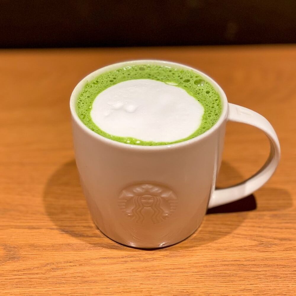 抹茶ティーラテ　ホット