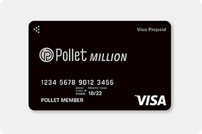 Pollet million（ミリオン）カードは